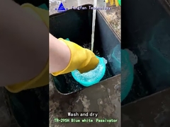 Niebiesko-biały proces pasywacji trójwartościowego chromu o wysokiej odporności na korozję